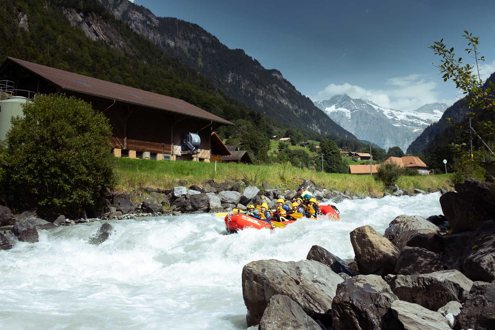 white water rafting